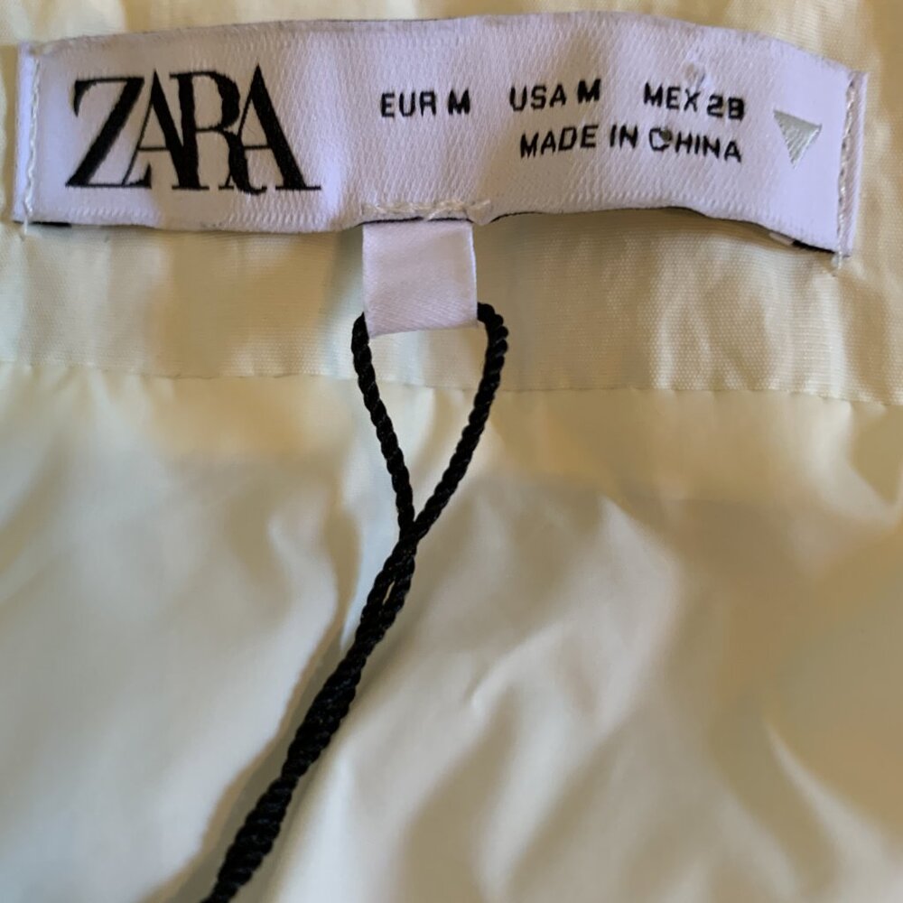 Zara Quilted Puffer Skirt, NWT, Size M - Picture 4 of 7